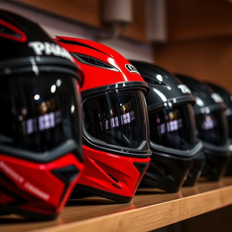 Premium motorcycle helmets