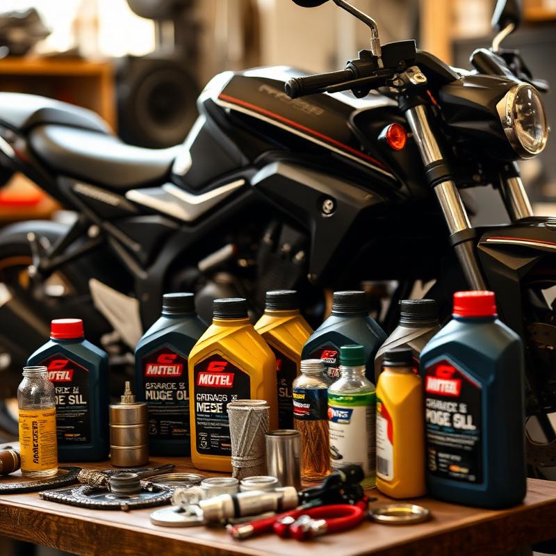 Engine oil and spare parts